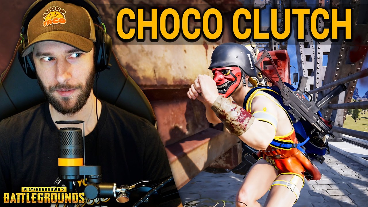 chocoTaco & HollywoodBoob v The Filthy Bridge Campers ft. VSNZ | PUBG Erangel Duos Gameplay background