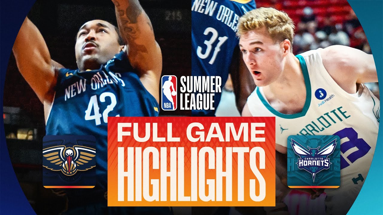 PELICANS vs HORNETS | LAS VEGAS SUMMER LEAGUE | FULL GAME HIGHLIGHTS | July 11, 2026 background