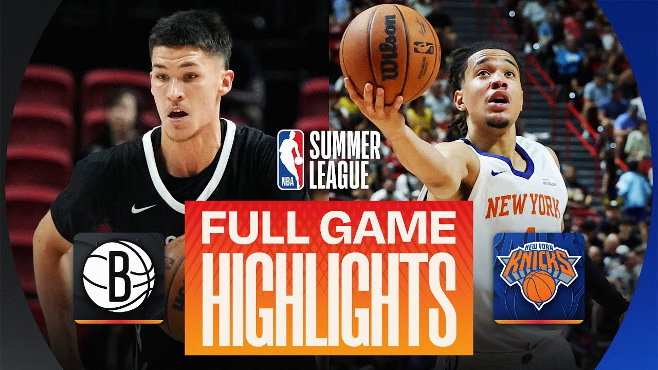 NETS vs KNICKS | LAS VEGAS SUMMER LEAGUE | FULL GAME HIGHLIGHTS | July 10, 2026 background
