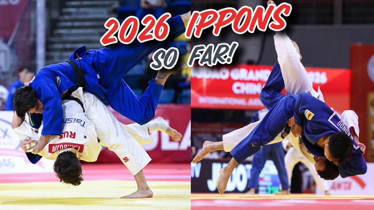 TOP JUDO IPPONS - 2026 - All the best ippons so far! background