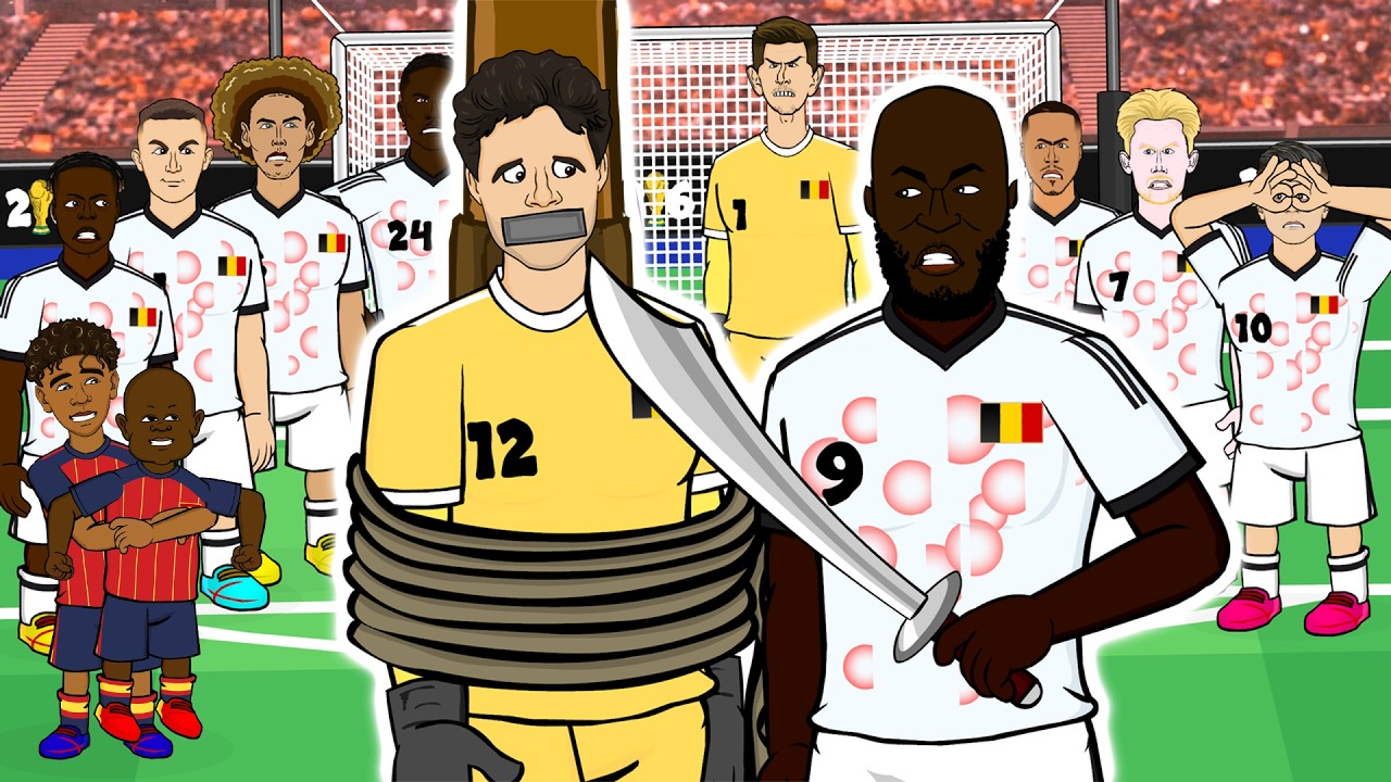 LAMMENS IS A DODGY KEEPER😂 Spain 2-1 Belgium World Cup Highlights background