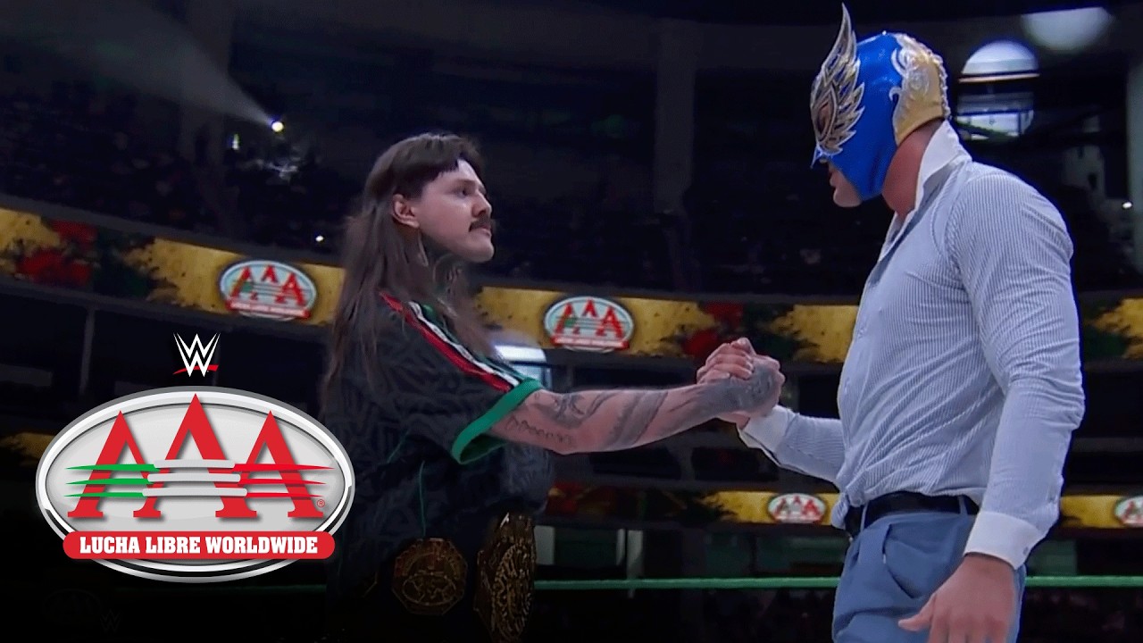 Alianza Dominik Mysterio y El Grande Americano para Verano de Escándalo: San Luis 11 de julio background