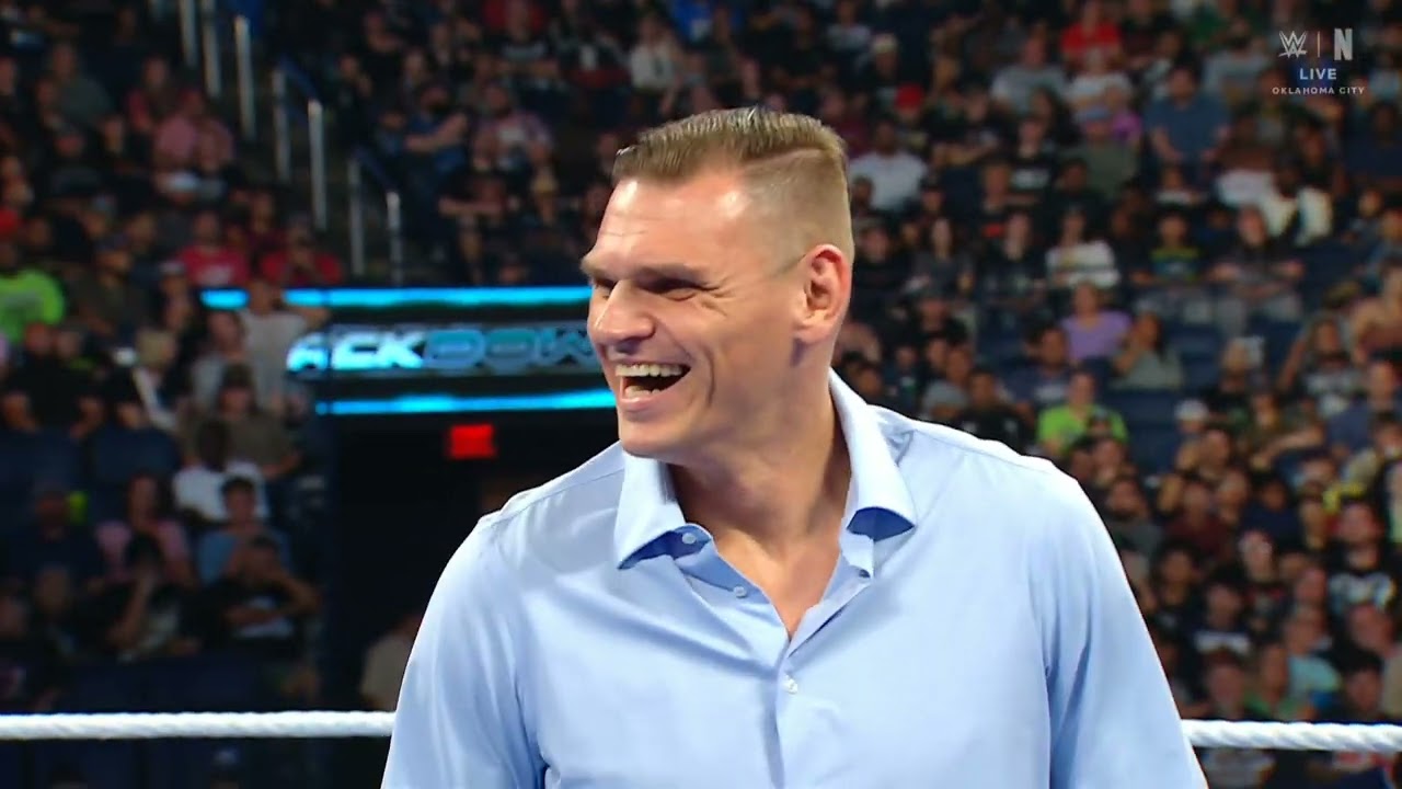 WWE SMACKDOWN GUNTHER DESTROYS NICK ALDIS 07/10/26 background