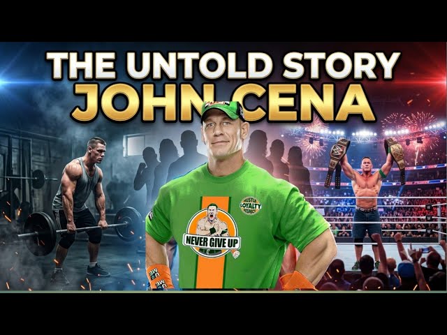 The Untold Story of John Cena | How WWE's Biggest Hero Became a Legend background