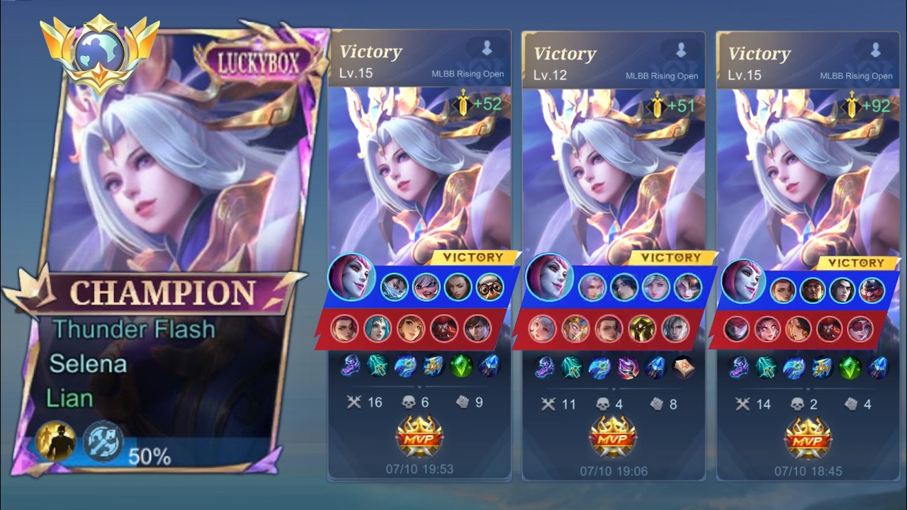 WHEN GLOBAL SELENA PLAYS SOLO AGGRESIVE IN RISING LEAGUE... AND THIS HAPPENED! 😱 background