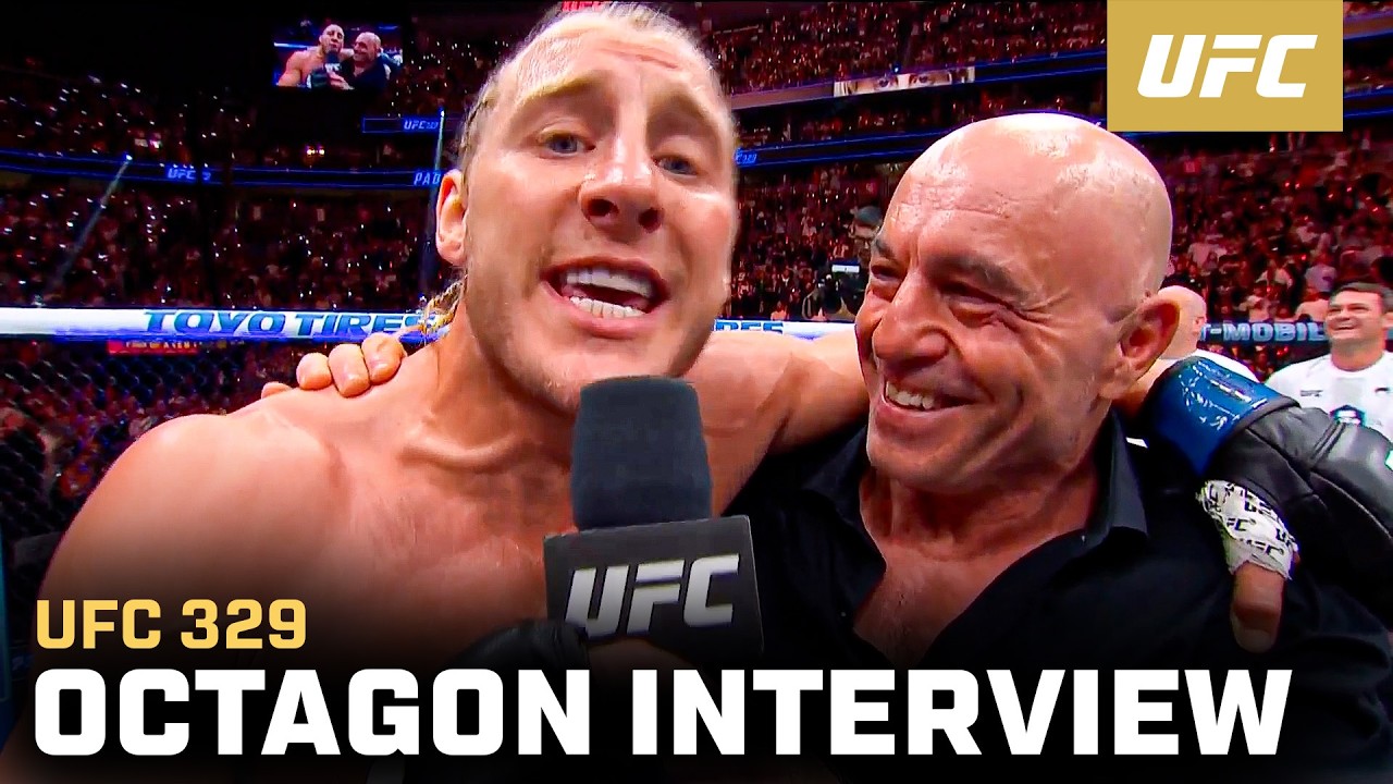 Paddy Pimblett Octagon Interview | UFC 329 background