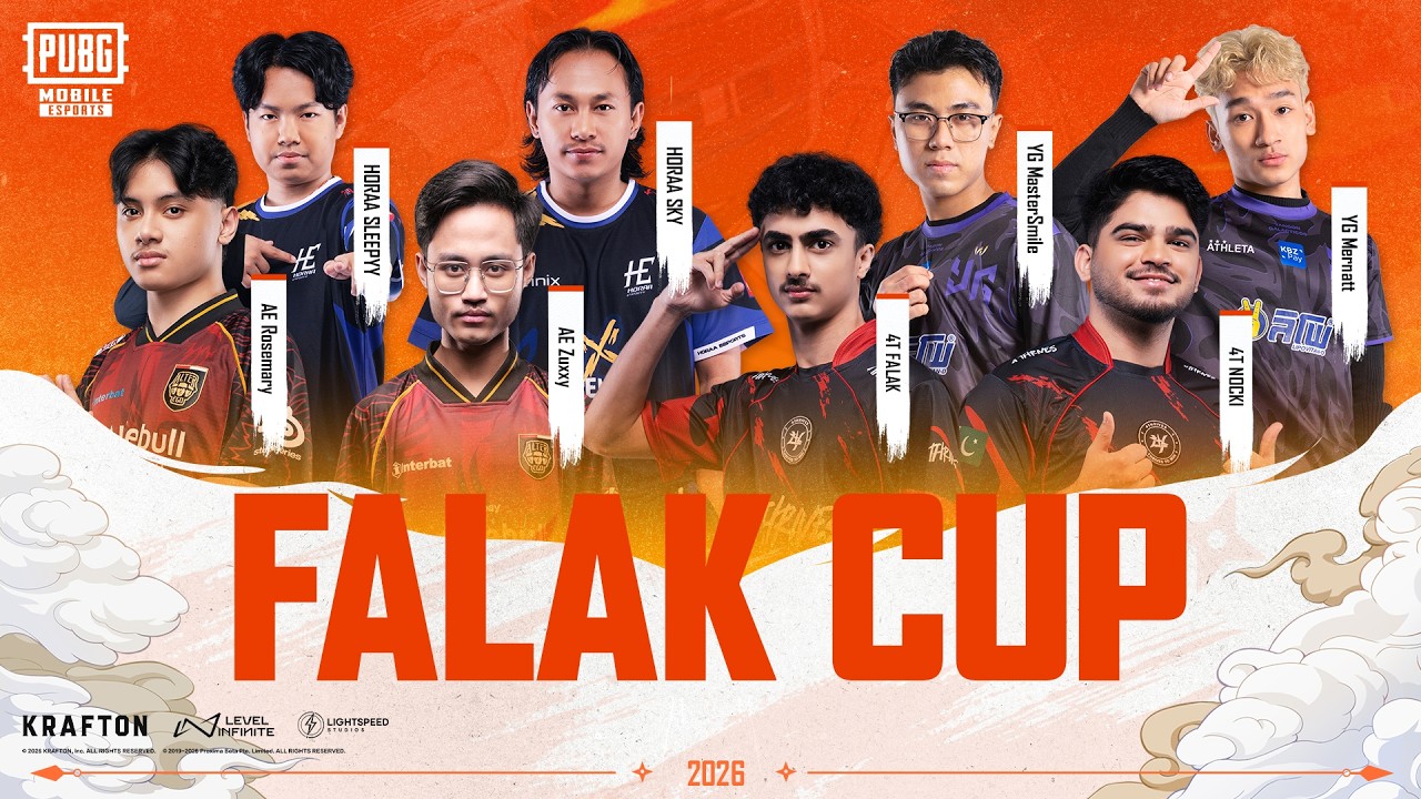 FALAK CUP: PUBG MOBILE V4.5 Challenge background