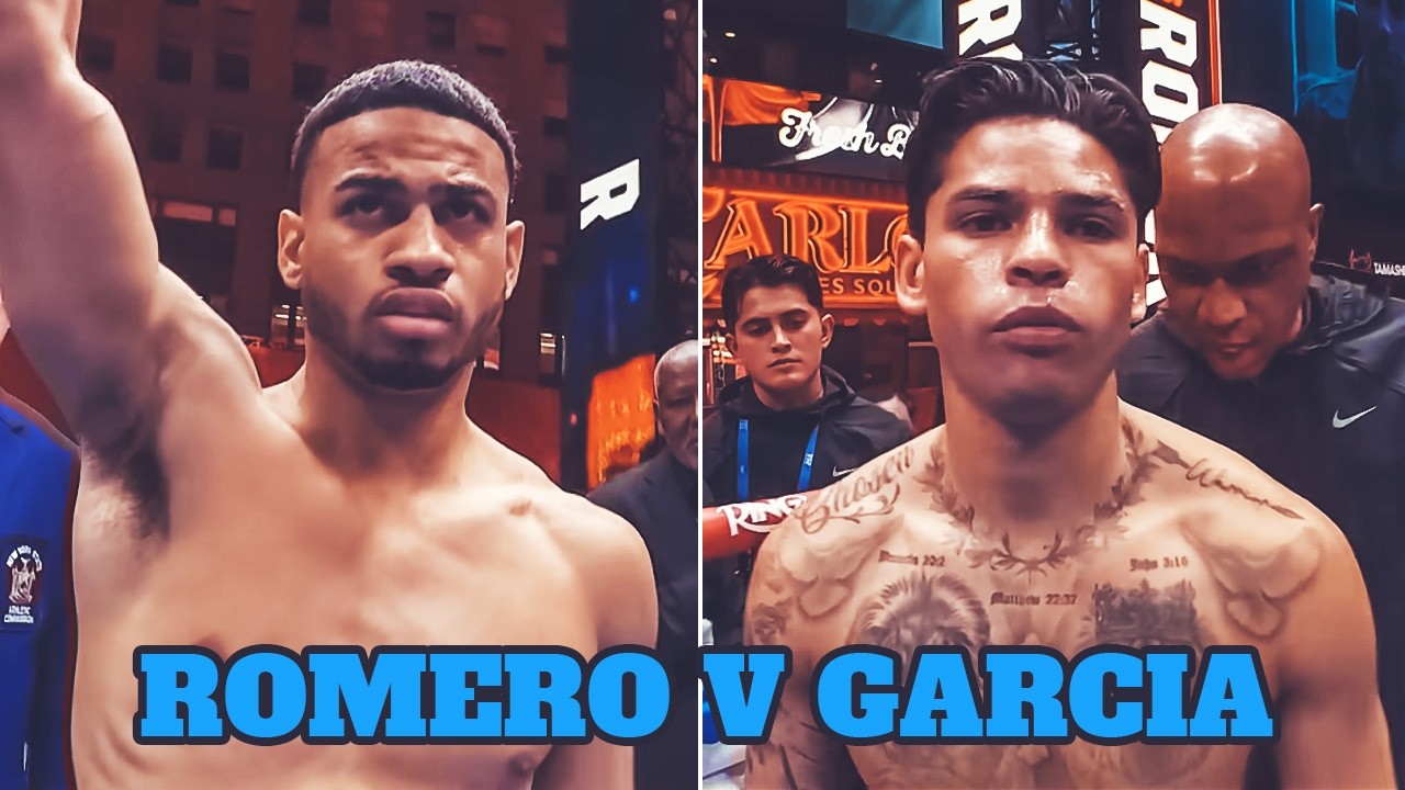 🔥 Rolando Romero (USA) vs Ryan Garcia (USA) | Full Fight Highlights, HD background