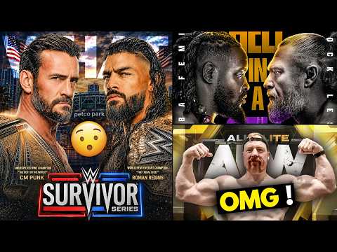 BAWAL HOGA B*! ROMAN Reigns vs CM PUNK COMING ЁЯЪи| Sheamus AEW DEBUT, SummerSlam Main Event background