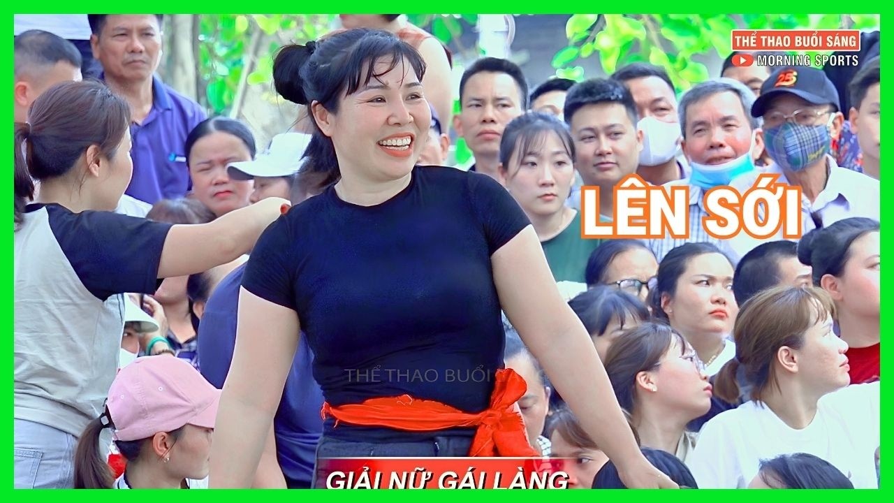 VẬT NỮ - 7 - Gái Làng Lên Sới.. - Vietnamese Women's Wrestling background