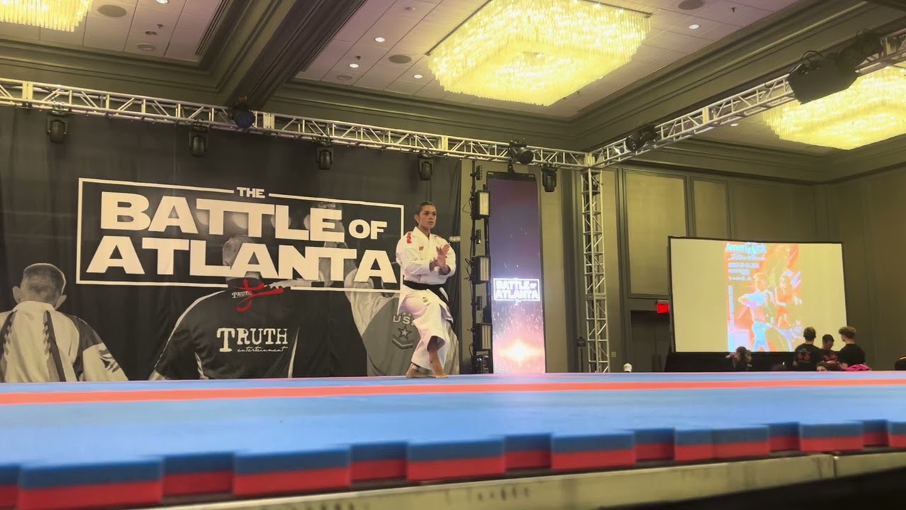Olivia Rodriguez 14-17 Girls Forms Overall Grand Championship - Battle of Atlanta 2026 background