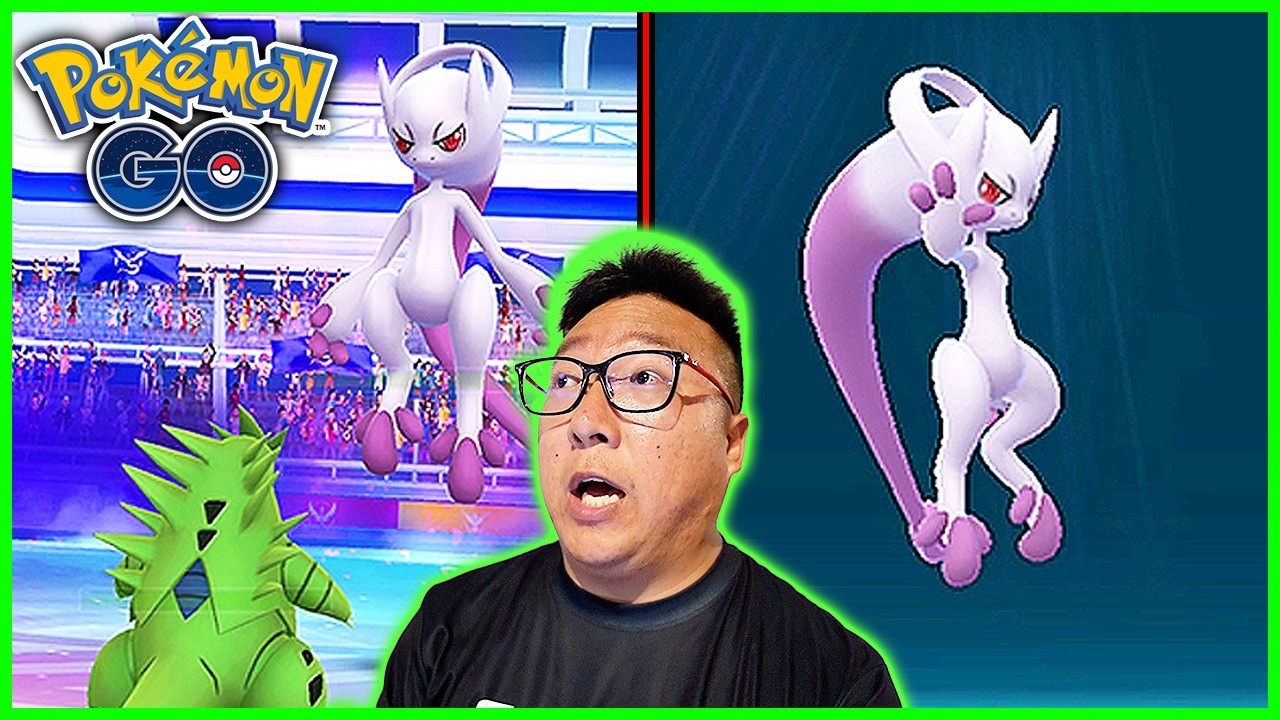 100 Raids of The Best Mega Mewtwo Y for Global Go Fest 2026 background