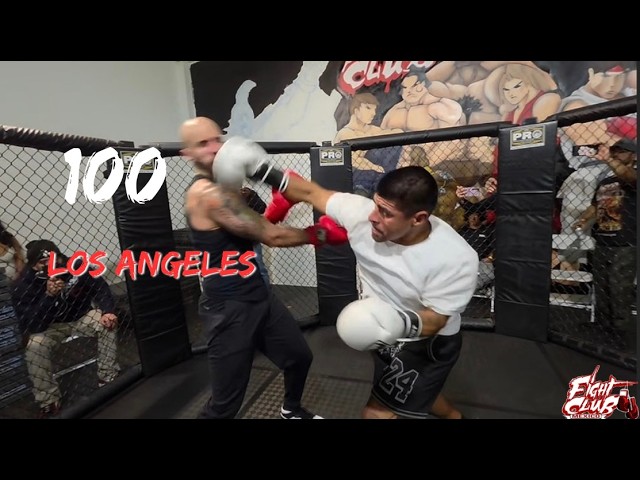 #100 Los Angeles Cage Rage background
