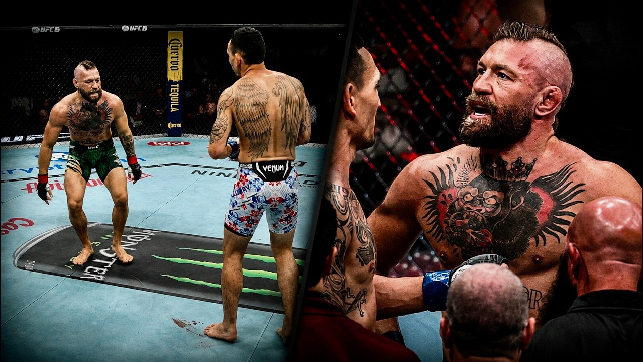When Trash Talk Goes Wrong in the UFC: Max Holloway vs Conor McGregor 2 background