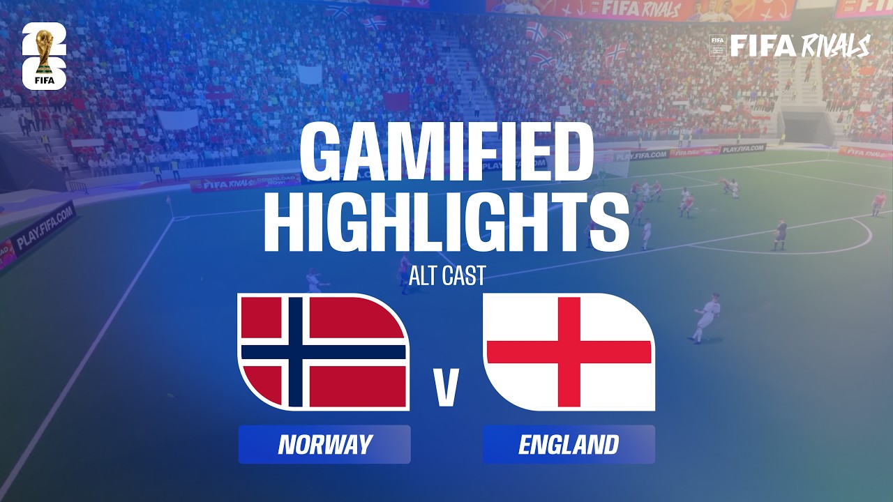 Alt Cast Highlights: Norway v England | FIFA World Cup 2026™ background