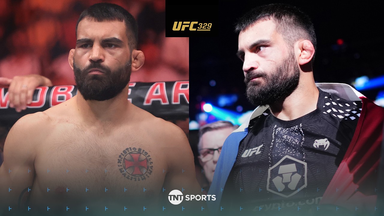 GOD OF WAR! Benoit Saint-Denis #UFC329 Walkout 😮💨 background