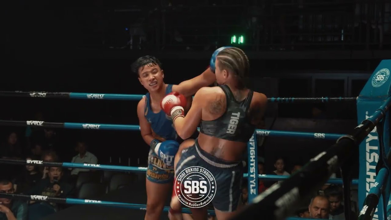 🎬 VERONICA TIGER MUAY THAI vs NONGBEE S. DEJDAMRONG | Decision | Sinbi Fight Night 11 July 2026 background