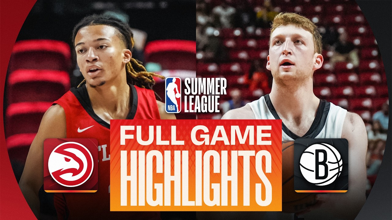 HAWKS vs NETS | LAS VEGAS SUMMER LEAGUE | FULL GAME HIGHLIGHTS | July 11, 2026 background