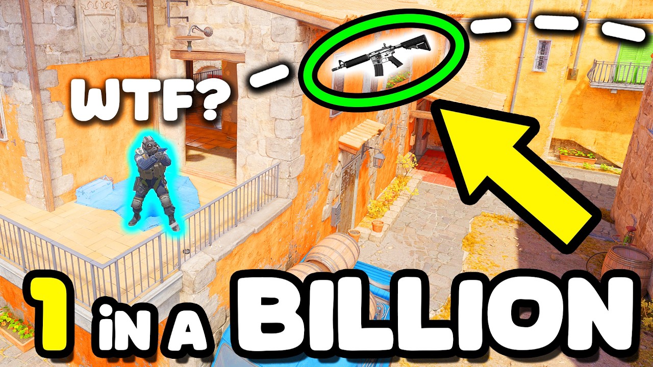1 in a BILLION RARE MOMENTS! - CS2 BEST MOMENTS #166 background
