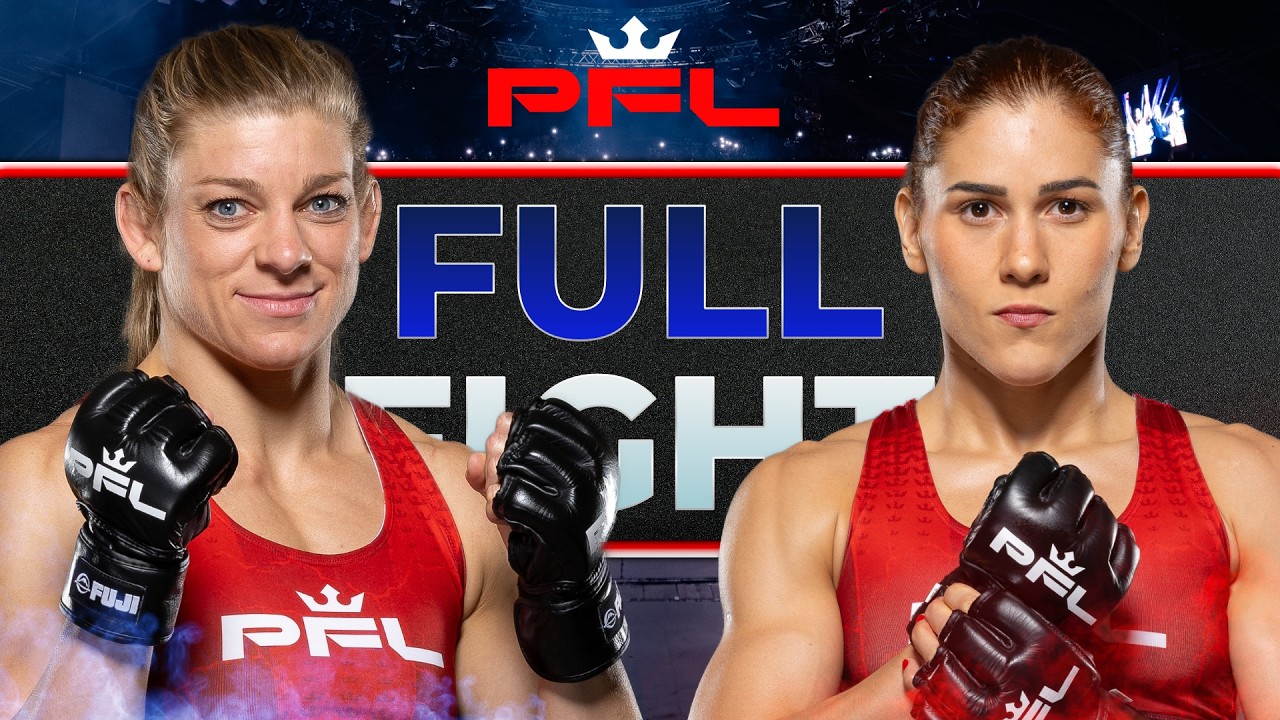 A BLOODY BRAWL! | Shannon Clark v Ilara Joanne | Full Fight | PFL San Diego background