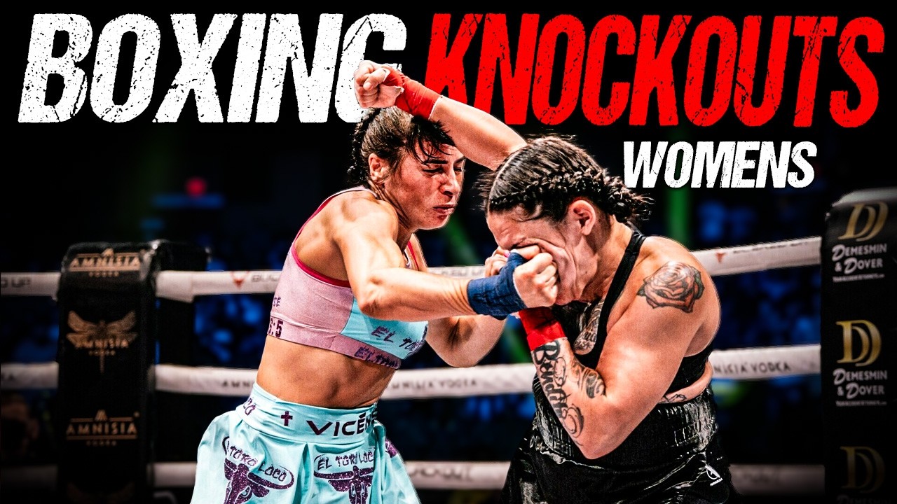 Women's Scariest Boxing Knockouts 2026 background
