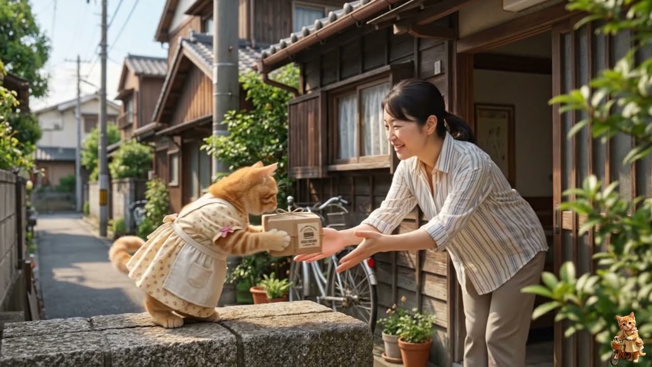 Watch These Cute Cats Go About Their Day background