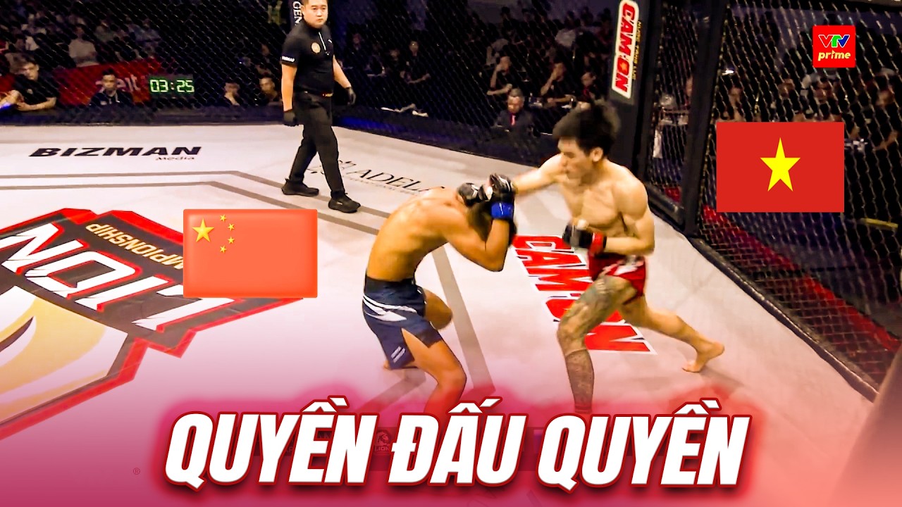 Võ sĩ Trung Quốc QUYỀN ĐẤU QUYỀN với Thành Thoan mà không biết đụng phải QUYỀN VƯƠNG background