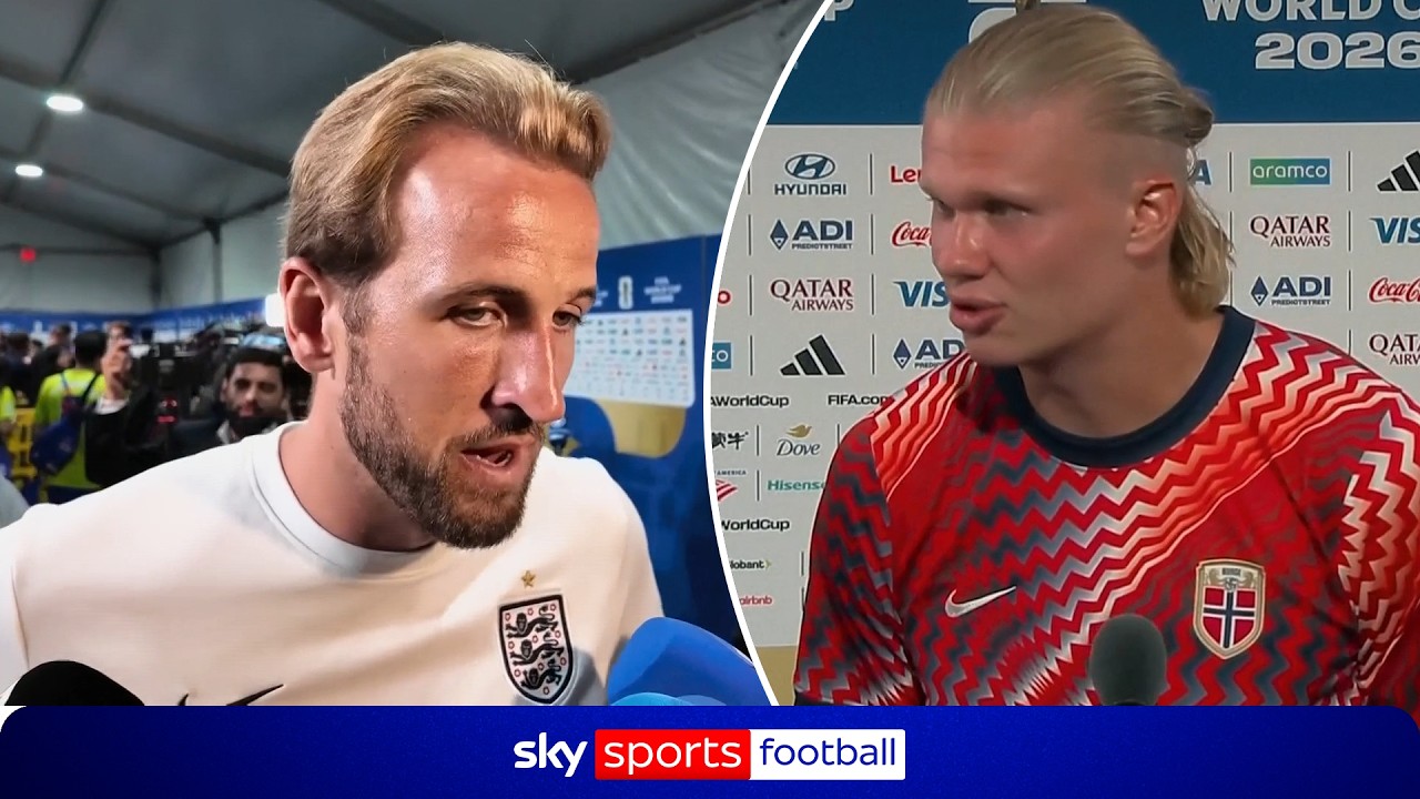 Erling Haaland and Harry Kane praise "incredible" Jude Bellingham background
