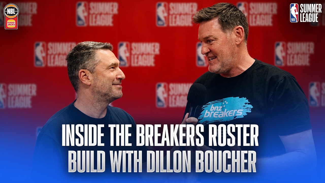 NBAxNBL Summer League - Building the Breakers with Dillon Boucher background