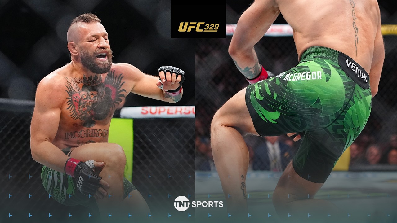 WOW! Conor McGregor's comeback ENDS in first-minute defeat to Max Holloway after knee injury ЁЯли background