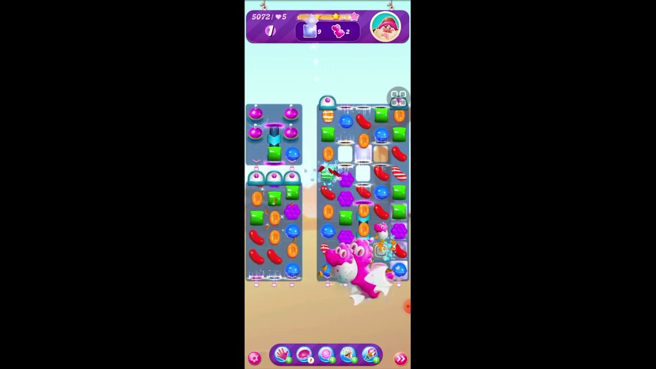 Candy Crush Level 5072 Easy Win background