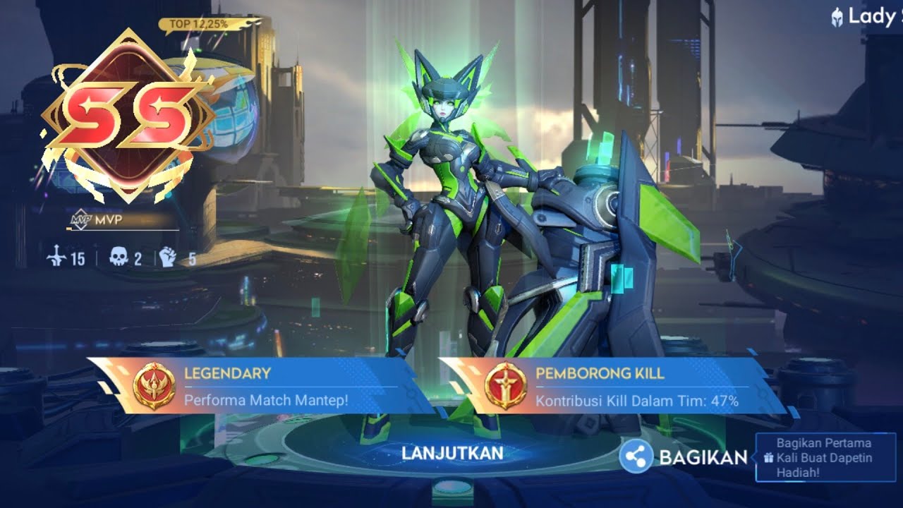 LADY SUN BUILD TERMANTAP | GAME PLAY HONOR OF KINGS background