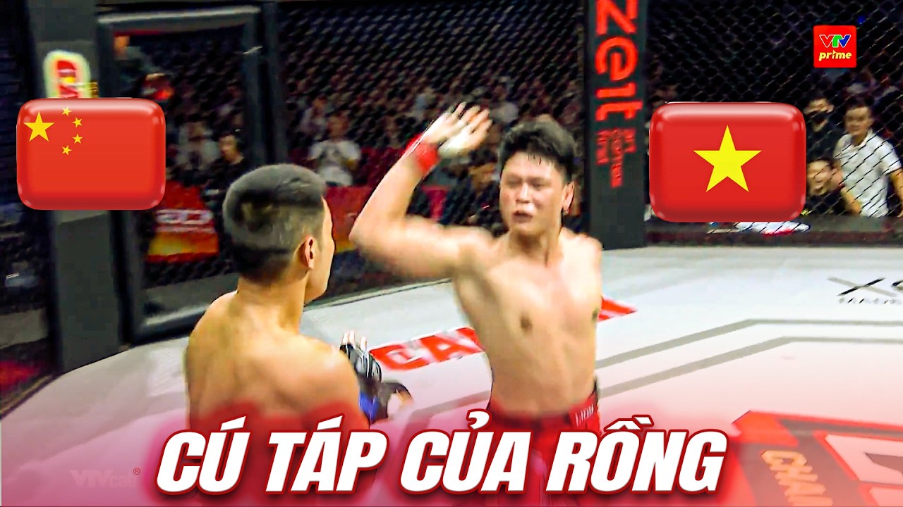 Trận đấu MÃN NHÃN của Hữu Hân trước võ sĩ Trung Quốc - CÚ TÁP CỦA RỒNG background