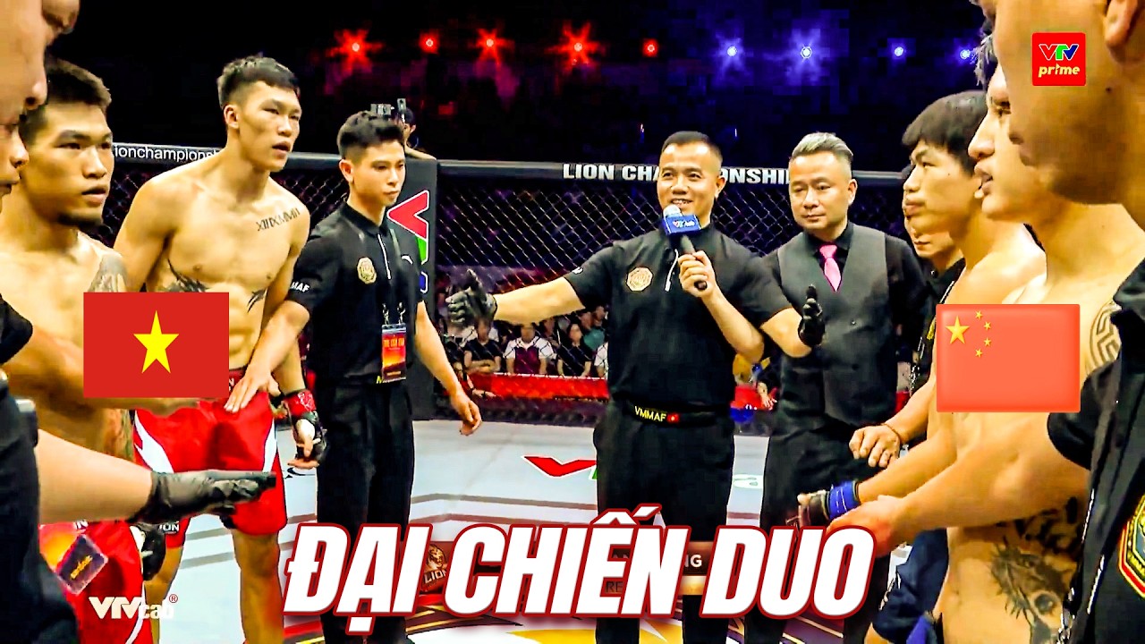 Đại chiến cực hay giữa Hà Thế Anh, Việt Anh và cặp đôi võ sĩ Trung Quốc background