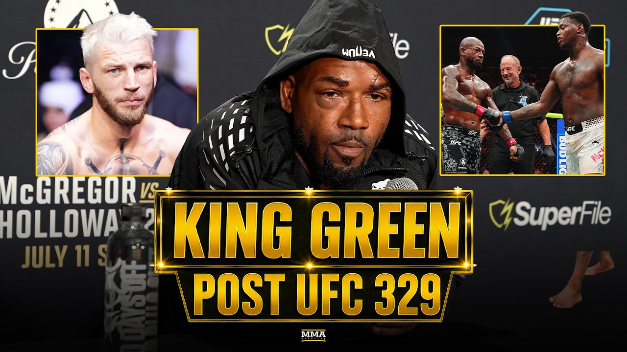 King Green Squashes Beef With Terrance McKinney, Responds To Dan Hooker | UFC 329 background