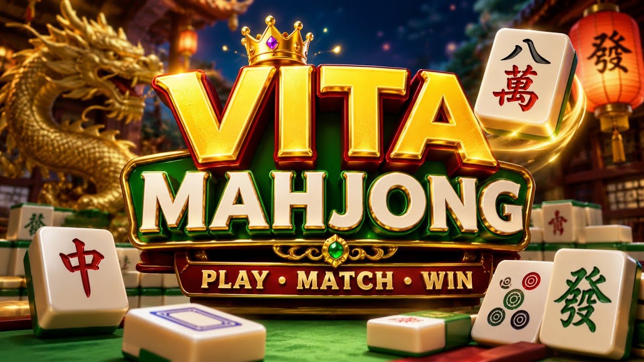 Vita Mahjong Challenge! Can You Clear Every Tile? π Brain Puzzle Gameplay #VitaMahjong background