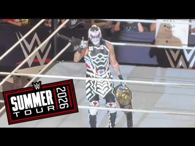 Penta vs Ethan Page Full Match - WWE Summer Tour Las Cruces New Mexico 2026 background