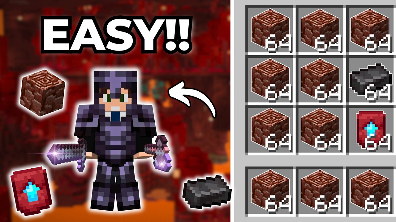 You'll Master Finding NETHERITE & ANCIENT DEBRIS After Watching This Video background