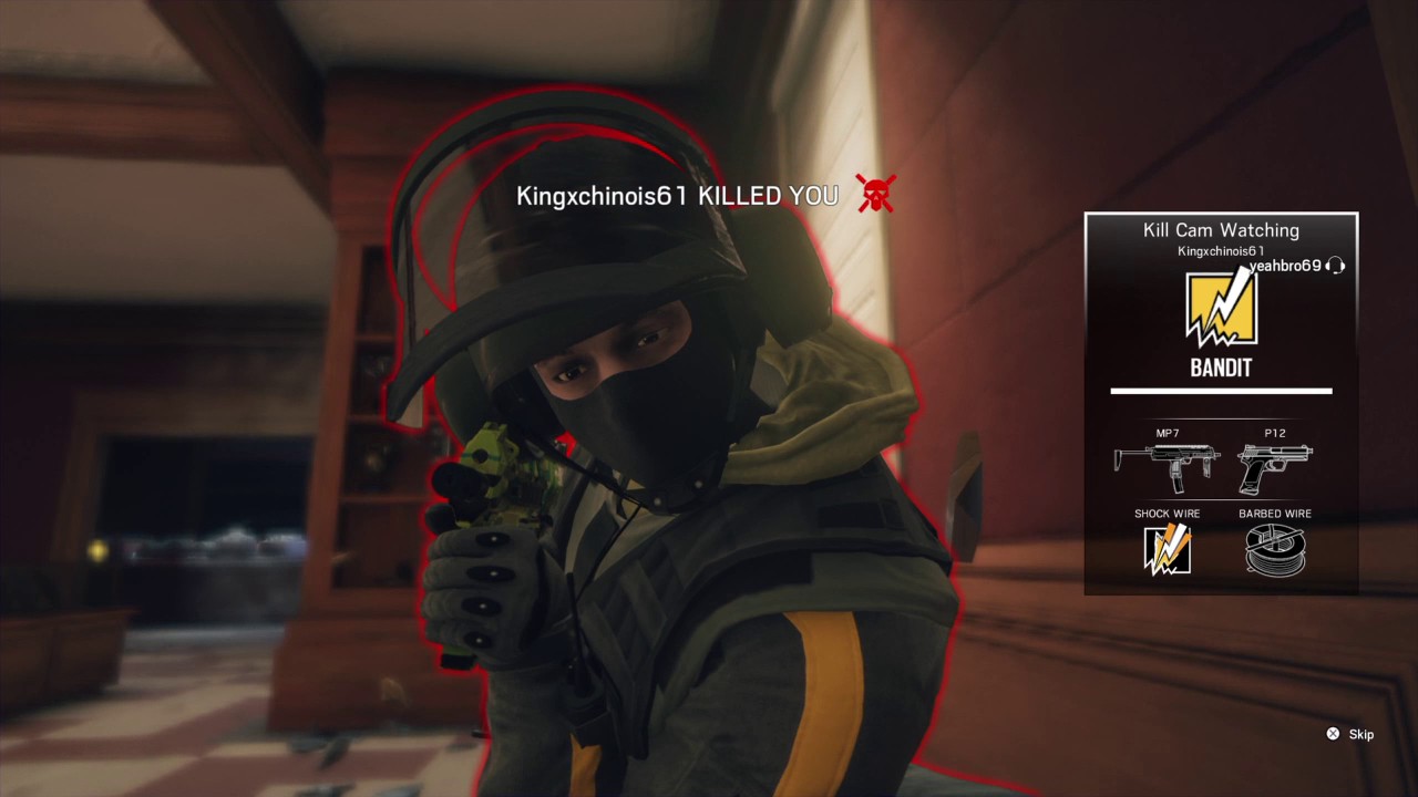 Tom Clancy's Rainbow Six Siege Live Gameplay background