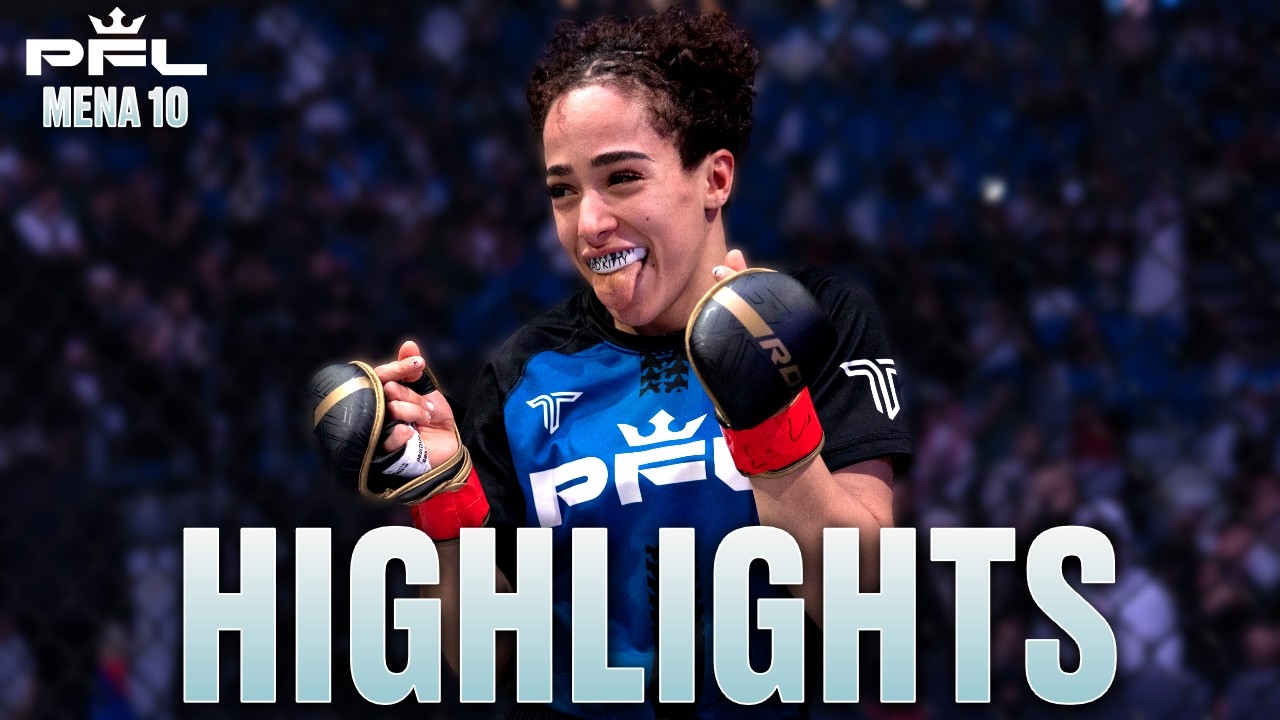 PFL MENA 10 Fight Highlights | Hattan Alsaif vs Dania Ouachi and MORE! background