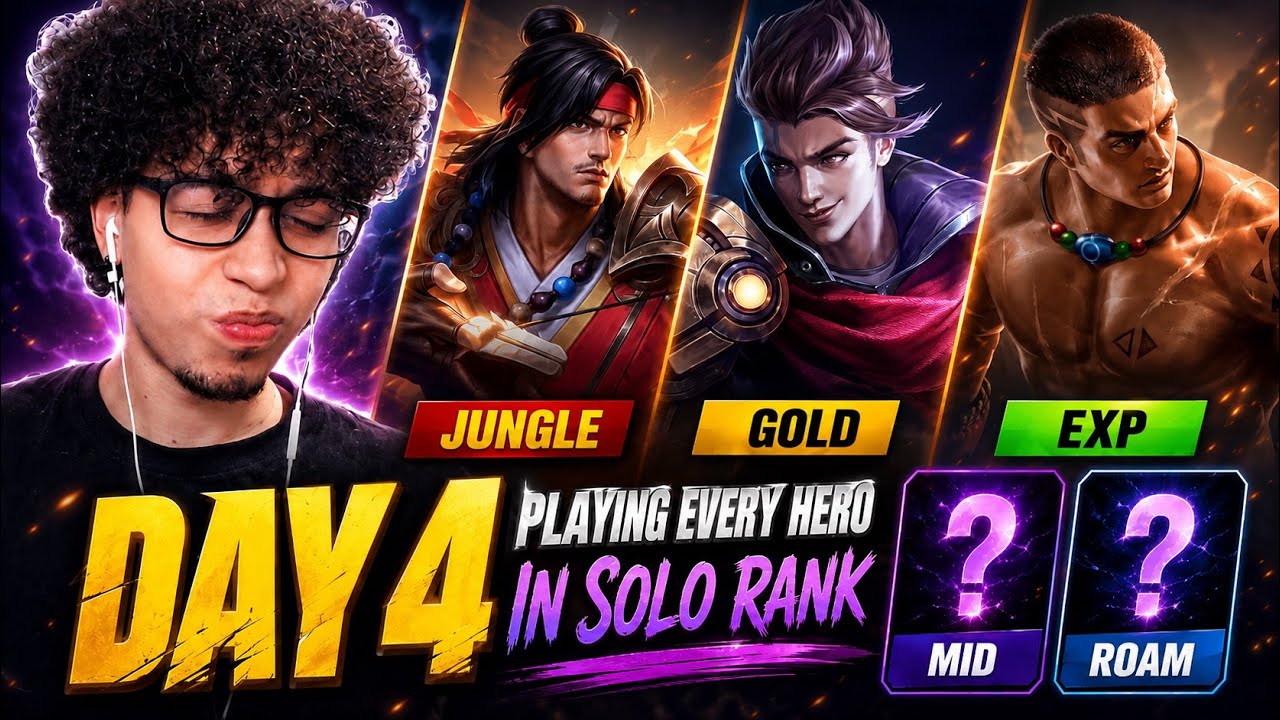 Playing EVERY Hero in Solo Rank — Day 4 background
