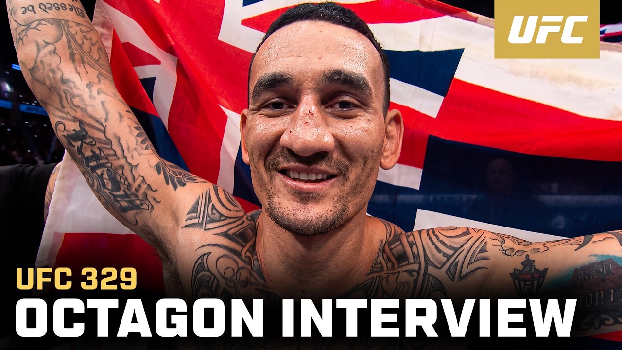 Max Holloway Octagon Interview | UFC 329 background
