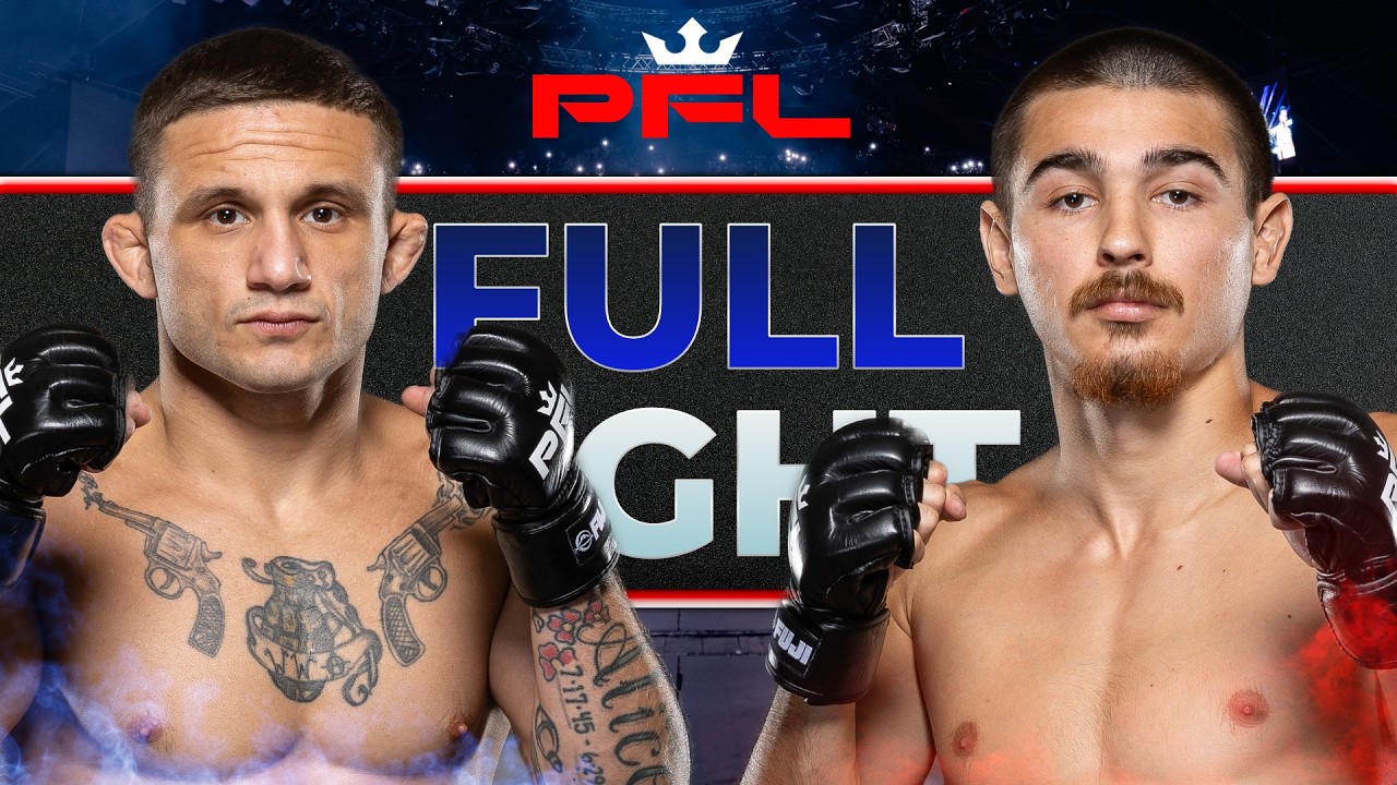 How To Announce Yourself! | Cobey Fehr v Daniel Bzdigian | Full Fight | PFL San Diego background