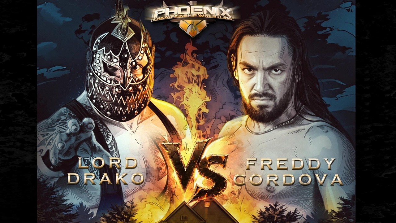 Lord Drako vs. Freddy Cordova | 5/16/2026 | PCW background