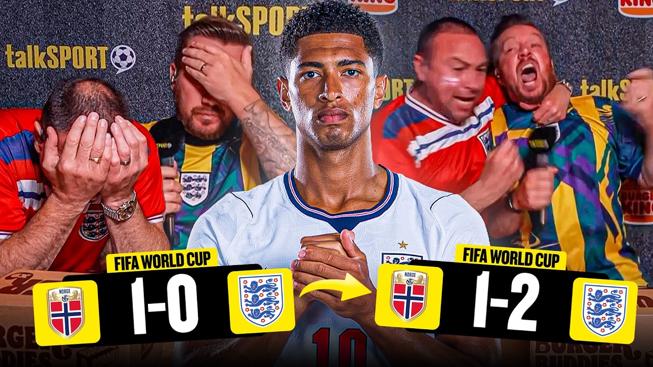 "KNIGHTHOOD for Bellingham!" | Cundy, O'Hara & Mills react to England's rollercoaster game vs Norway background