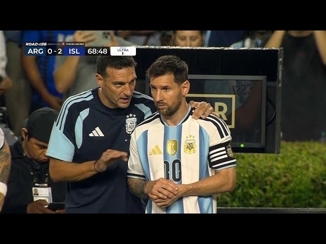 The Day Lionel Messi Substituted & Changed The Game ● Extended Highlights background