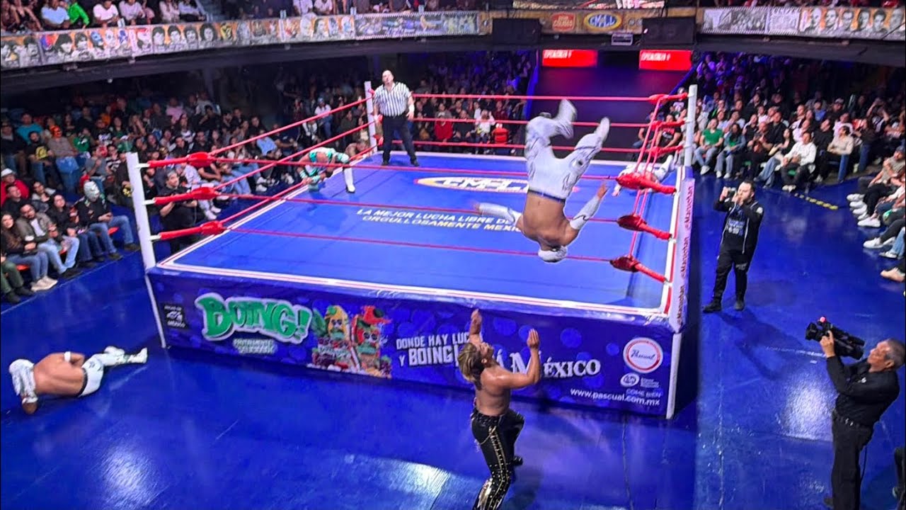 Reporte CMLL: Max Star, Futuro y Valiente Jr π Okumura, Ikuro Kwon y Shoma Kato en la Arena Coliseo background