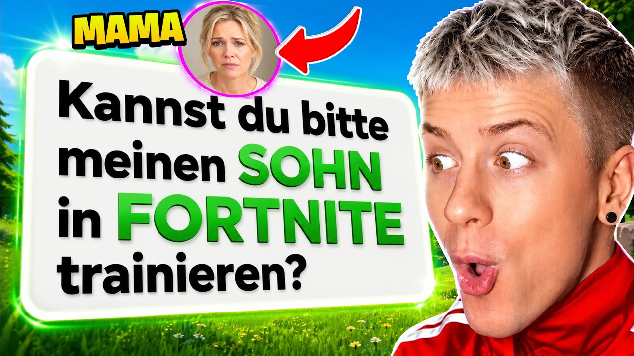 MUTTER will dass ich *10 JĂHRIGEN SOHN* in FORTNITE TRAINIERE !? đź background