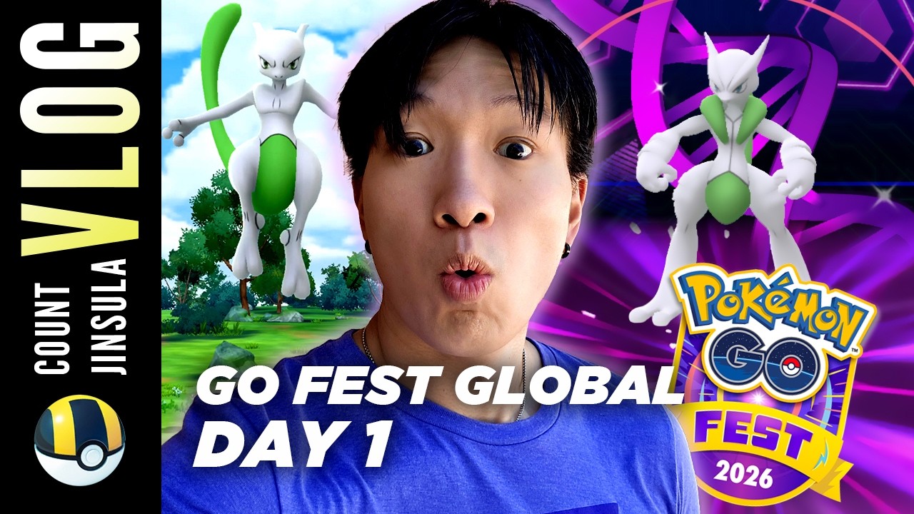 I REALLY WANTED THIS POKÉMON!! POKÉMON GO FEST: Global 2026 DAY 1! background