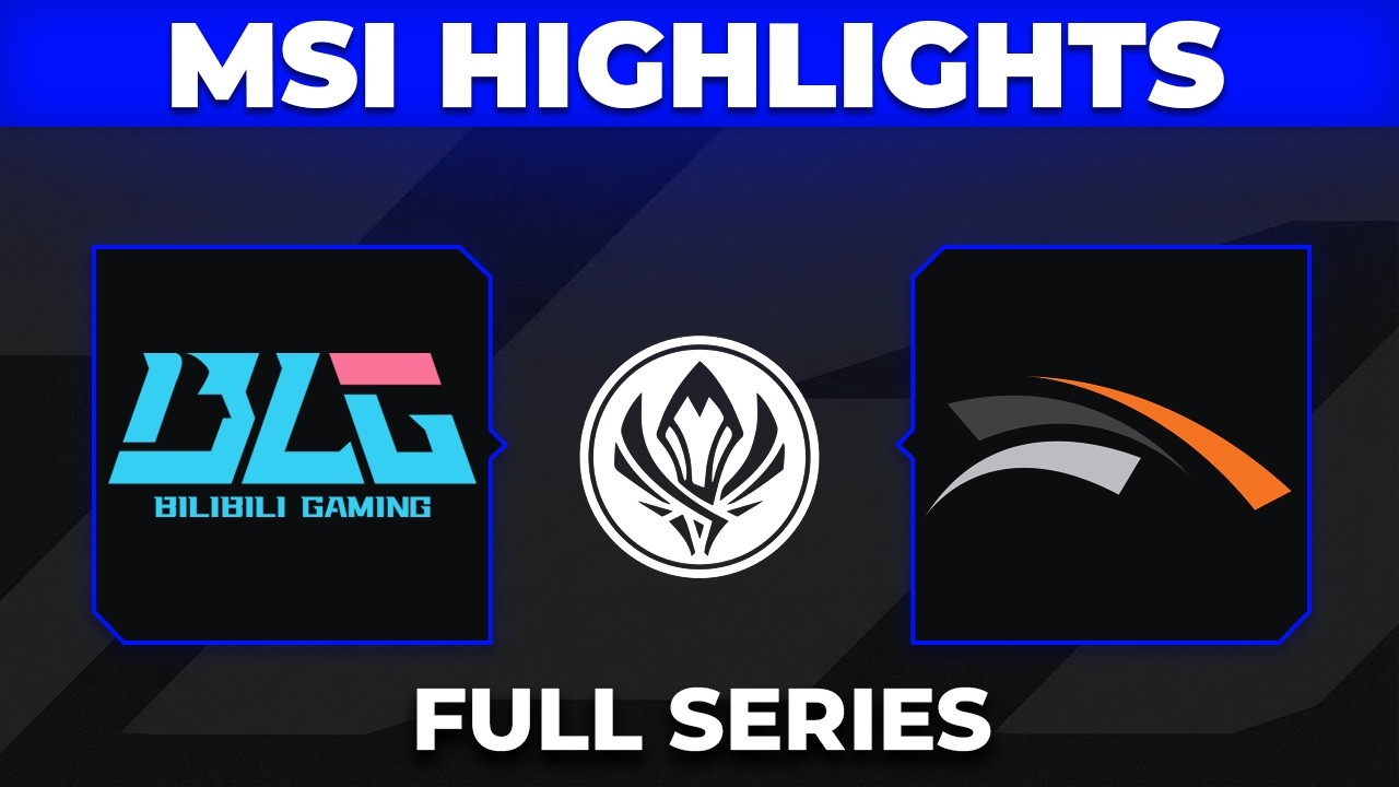 BLG vs HLE ALL GAMES Highlights | MSI 2026 Grand Final | Bilibili Gaming vs Hanwha Life background